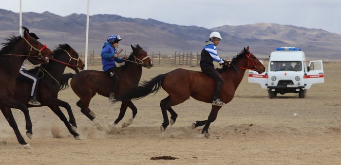 Традиционный турнир по конным скачкам прошел в Кош-Агаче