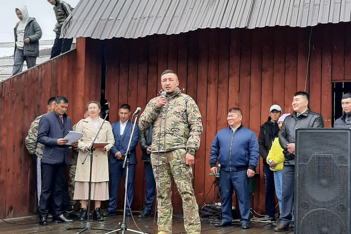 В Улаганском районе прошел турнир по мини-футболу на призы участников и ветеранов СВО 