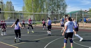 В Майме прошли соревнования по волейболу, посвященные Дню Победы