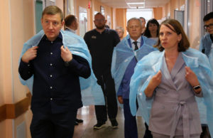 Андрей Турчак проверил работу перинатального центра