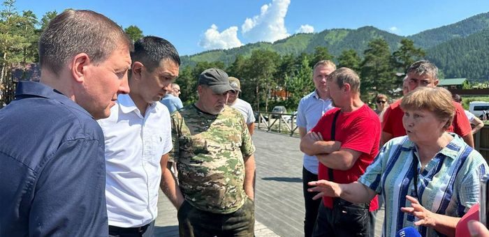 Андрей Турчак прибыл в Чемальский район