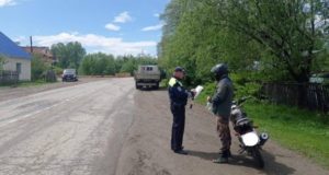 Рейд «Мотоциклист» прошел в регионе