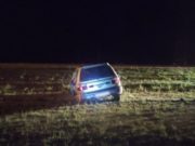 Иномарка слетела в кювет и опрокинулась у села Иня, пострадал водитель