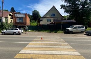 В Горно-Алтайске «Тойота» сбила на пешеходном переходе восьмилетнюю кемеровчанку