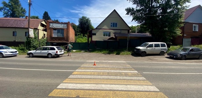 В Горно-Алтайске «Тойота» сбила на пешеходном переходе восьмилетнюю кемеровчанку