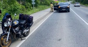 Кемеровчанин на мотоцикле устроил ДТП в Майминском районе Кемеровчанин на мотоцикле устроил ДТП в Майминском районе