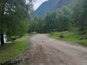 Возле села Балыкча попал в ДТП мотоциклист