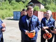 Андрей Турчак посетил Чойский район