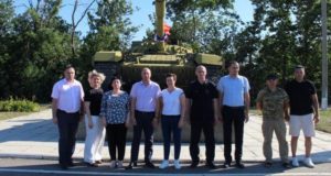 Ольга Сафронова побывала с рабочей поездкой в ЛНР