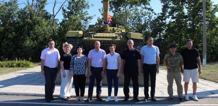 Ольга Сафронова побывала с рабочей поездкой в ЛНР