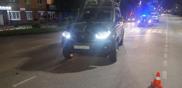 Внедорожник сбил мужчину на пешеходном переходе в Горно-Алтайске