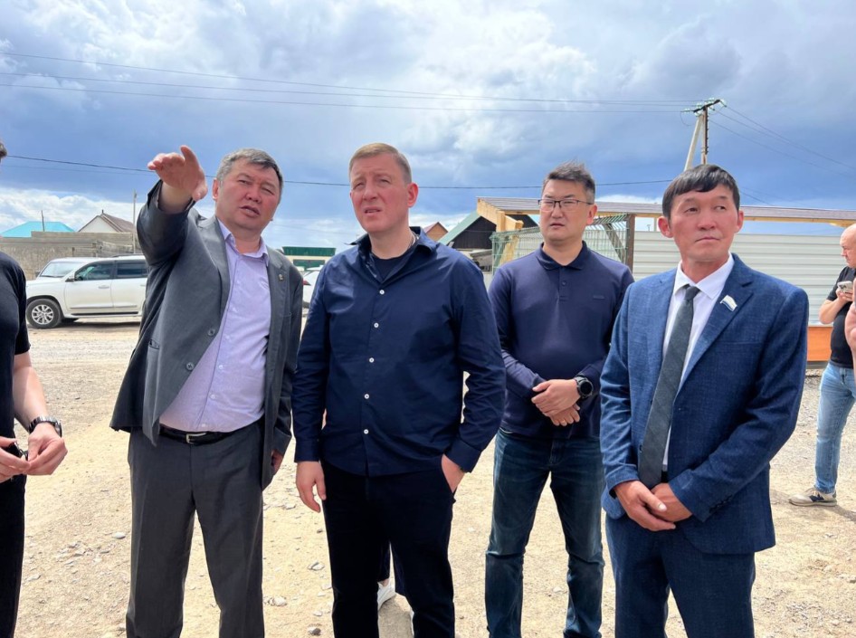 Андрей Турчак побывал с рабочей поездкой в Кош-Агачском районе 