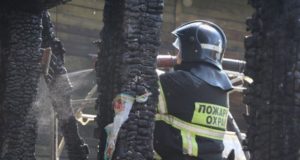 Жилой дом горел в Горно-Алтайске