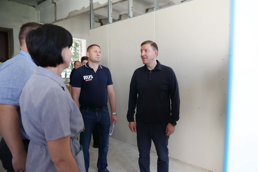 Андрей Турчак посетил Майминский район 