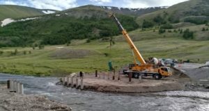 Ремонт мостов продолжается в Кош-Агачском районе