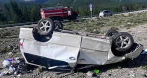 В ДТП в Кош-Агачском районе пострадали семь человек, двое из них погибли
