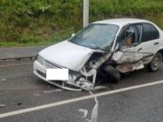 Четыре человека пострадали в ДТП с двумя автомобилями в Кызыл-Озеке
