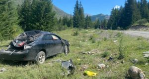 Пассажир иномарки погиб в жестком ДТП у Акташа, еще два человека получили травмы