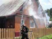 Жилой дом горел в Горно-Алтайске 29 июля