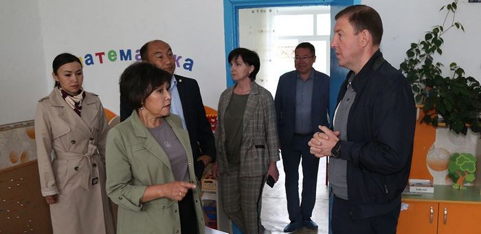 Андрей Турчак побывал с рабочей поездкой в Усть-Канском районе