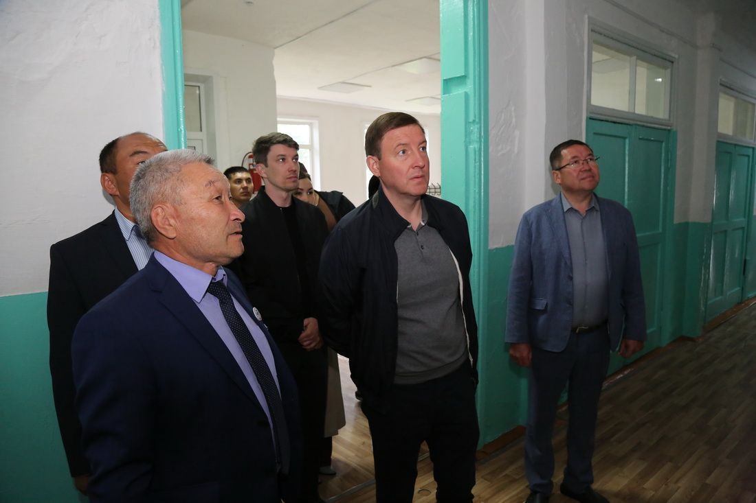 Андрей Турчак побывал с рабочей поездкой в Усть-Канском районе 