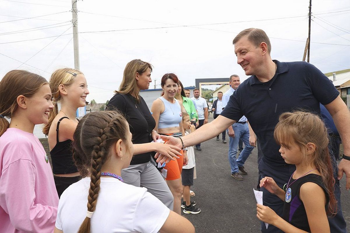 Стадион «Лидер» открылся в Кызыл-Озеке 