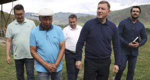 Андрей Турчак посетил Онгудайский район