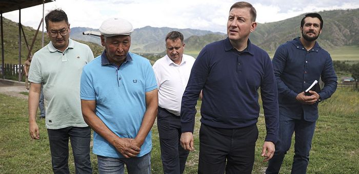 Андрей Турчак посетил Онгудайский район