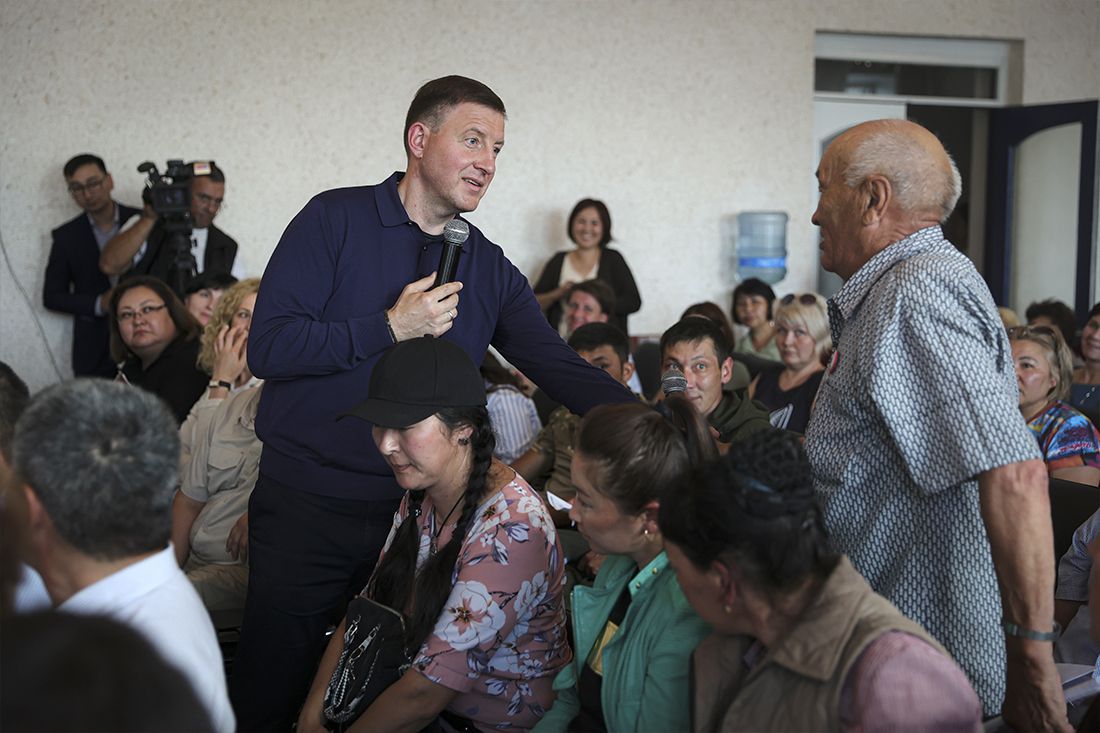 Андрей Турчак посетил Онгудайский район