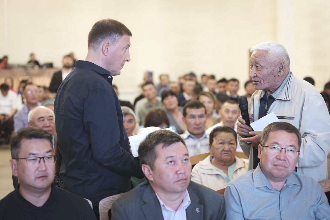 Андрей Турчак побывал с рабочей поездкой в Кош-Агачском районе 