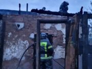 Четырехквартирный дом сгорел в Горно-Алтайске