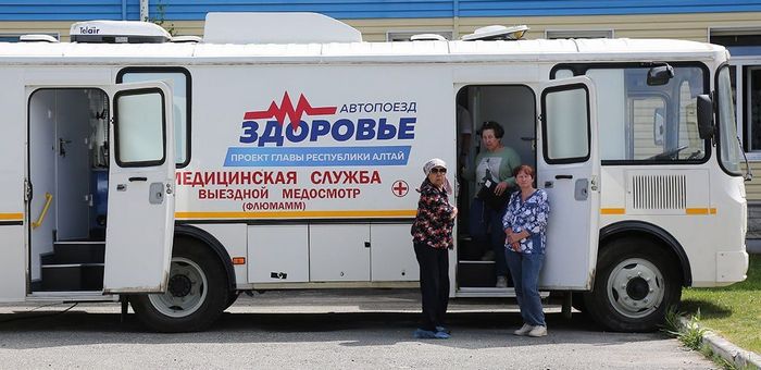 Автопоезд «Здоровье» принял уже более двух тысяч пациентов