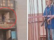 Многодетная мать, поссорившись с мужем, едва не сбросила ребенка с четвертого этажа Многодетная мать, поссорившись с мужем, едва не сбросила ребенка с четвертого этажа