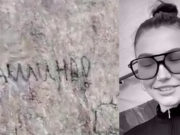 «Какие-то овчарки»: новосибирская туристка, уличённая в вандализме, ещё и оскорбляет местных