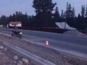 Пьяный мотоциклист пострадал в ночном ДТП в Улагане