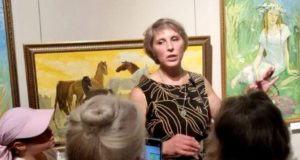 В Горно-Алтайске открылась выставка картин Натальи Романенко В Горно-Алтайске открылась выставка картин Натальи Романенко
