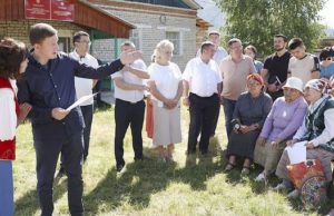Андрей Турчак вновь посетил Шебалинский район и встретился с жителями Андрей Турчак вновь посетил Шебалинский район и встретился с жителями