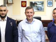 Андрей Турчак встретился с Героями России Данияром Джартановым и Амыром Аргамаковым