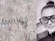 Туристку из Новосибирска оштрафуют за «наскальную живопись» Туристку из Новосибирска оштрафуют за «наскальную живопись»
