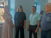 В Майме проверили ход капремонта детского сада «Светлячок»