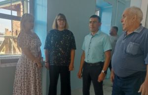 В Майме проверили ход капремонта детского сада «Светлячок» В Майме проверили ход капремонта детского сада «Светлячок»