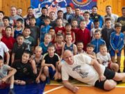 Александр Карелин провел мастер-класс для юных спортсменов в Республике Алтай