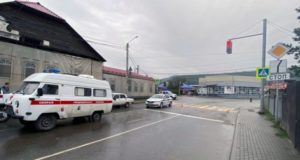 Легковушка и автомобиль скорой помощи столкнулись в Горно-Алтайске Легковушка и автомобиль скорой помощи столкнулись в Горно-Алтайске