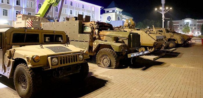 Выставку трофейной техники НАТО в Горно-Алтайске посетили около 30 тыс. человек