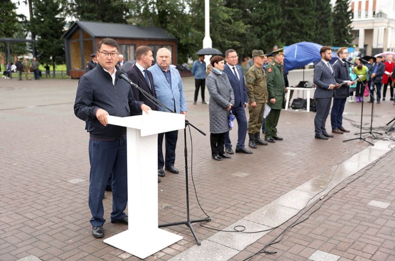 Выставка трофейной натовской техники открылась в Горно-Алтайске