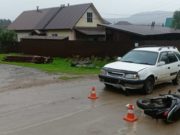 Мотоциклист попал в больницу после ДТП в Турочаке Мотоциклист попал в больницу после ДТП в Турочаке