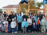 Еще один двор благоустроили в Горно-Алтайске Еще один двор благоустроили в Горно-Алтайске