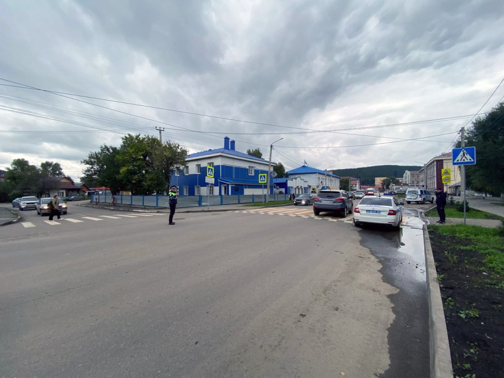 Женщина на иномарке сбила пешехода в Горно-Алтайске