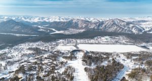 К 2026 году на курорте «Манжерок» будут доступны более 80 км горнолыжных трасс и 7 канатных дорог