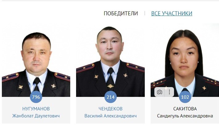 Жители республики выбрали «Народного участкового»